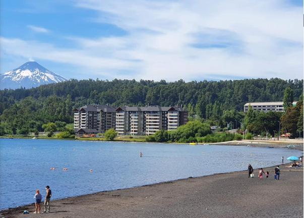Apartamento Departamento En A Pasos Del Y Con Vista Al Volcan