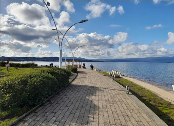 Departamento En A Pasos Del Y Con Vista Al Volcan Apartamento Villarrica