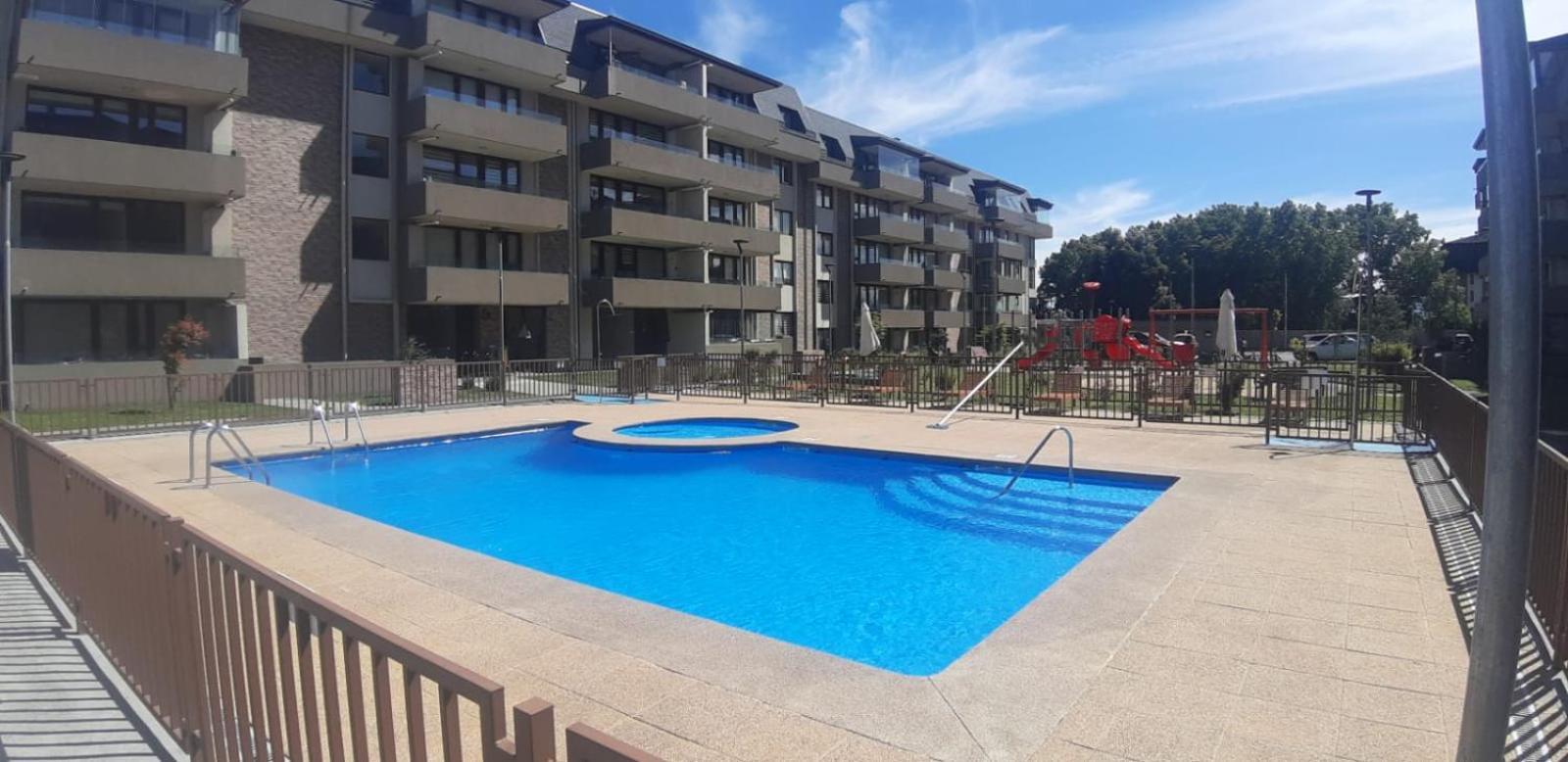 Departamento En A Pasos Del Y Con Vista Al Volcan Apartamento